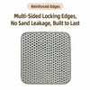 Double-Layer Cat Litter Mat with Collection Pocket