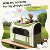 PETSFIT Canvas Pet Carrier Backpack for Cats & Dogs