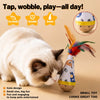 Feather Wobble Cat Toy for Interactive Play