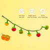 Felt Persimmon Cat Teaser Toy with Bell