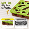 Interactive Plush Cat Toy with Bells