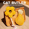 Natural Loofah Cat Toy with Catnip