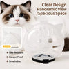 Clear Plastic Cone Collar for Cats