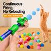 Cat Ball Launcher Toy with Plush or EVA Balls