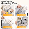 Pet Grooming Restraint Wrap for Nail Trimming