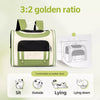 PETSFIT Canvas Pet Carrier Backpack for Cats & Dogs