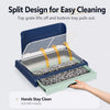Dog Toilet Tray with Wall Panel and Pull-Out Drawer