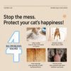 Double-Layer Cat Litter Mat with Collection Pocket