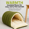 Removable Semi-Enclosed Cat & Dog Bed