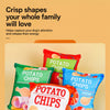 Plush Potato Chip Crinkle Toy for Dogs and Cats
