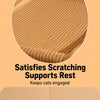 Sisal Cat Scratcher Bed with Soccer Ball Toy