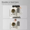 Clear-Front Space Capsule Backpack Carrier for Cats and Dogs