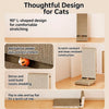 L-Shaped Vertical Kraft Paper Cat Scratcher