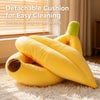 Banana-Shaped Pet Bed for Small Dogs and Cats