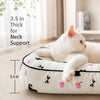 Cotton-Linen Pet Bed Cushion for Small Dogs & Rabbits