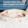 Petal-Shaped Corrugated Cardboard Cat Scratcher