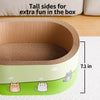 Corrugated Cardboard Cat Scratcher Bed