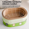 Corrugated Cardboard Cat Scratcher Bed