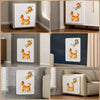 Wall-Mounted Cat Scratching Board with Braided Cotton Rope