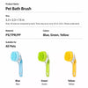 Pet Bathing Massage Brush for Dogs and Cats