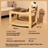 Sisal Cat Scratcher Bed with Soccer Ball Toy