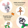 Squeaky Plush Animal Toy for Dogs