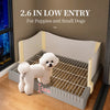 Dog Potty Tray with Splash Guard for Small to Large Dogs