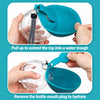 Portable Collapsible Dog Water Bowl for Walks and Travel