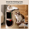Cat Scratching Tower with Sisal Barrel and Resting Platforms