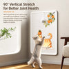 Wall-Mounted Cat Scratching Board with Braided Cotton Rope