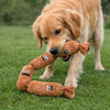 Sausage-Shaped Squeaky Tug Toy for Dogs