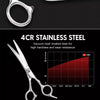 Stainless Steel Pet Grooming Shears for Trimming and Coat Blending