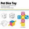 21-Hole Treat-Dispensing Dice Toy for Dogs