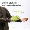 Double-Sided Cat Grooming Glove