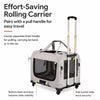 Foldable Polyester Pet Carrier for Cats and Dogs