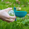 Portable Collapsible Dog Water Bowl for Walks and Travel