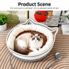 Cat Bed with Integrated Scratcher and Removable Washable Cover