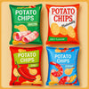 Plush Potato Chip Crinkle Toy for Dogs and Cats