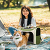PETSFIT Canvas Pet Carrier Backpack for Cats & Dogs
