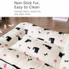 Cotton-Linen Pet Bed Cushion for Small Dogs & Rabbits