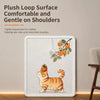Wall-Mounted Cat Scratching Board with Braided Cotton Rope