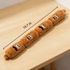 Sausage-Shaped Squeaky Tug Toy for Dogs