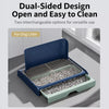 Dog Toilet Tray with Wall Panel and Pull-Out Drawer