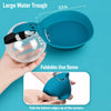 Portable Collapsible Dog Water Bowl for Walks and Travel