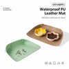 Raised-Edge Pet Bowl Placemat for Cats & Dogs