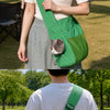 Portable Mesh Pet Carrier Bag for Shoulder or Crossbody Carry