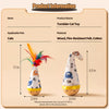 Feather Wobble Cat Toy for Interactive Play