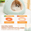 Enclosed Tent Pet Bed for Cats and Small Dogs