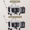 Foldable Polyester Pet Carrier for Cats and Dogs