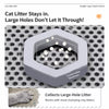 Double-Layer Cat Litter Mat with Collection Pocket